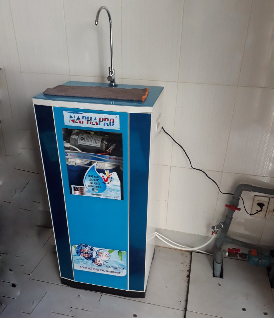 máy lọc nước RO gia đình nhãn hiệu Naphapro