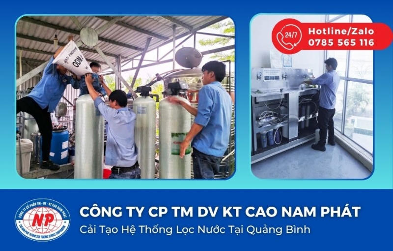 Cải Tạo Hệ Thống Lọc Nước Tại Quảng Bình