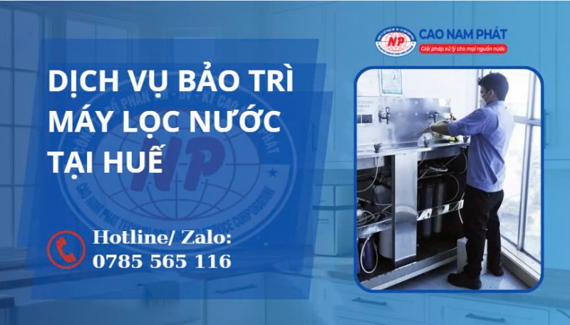 Dịch Vụ Bảo Trì Máy Lọc Nước Tại Huế