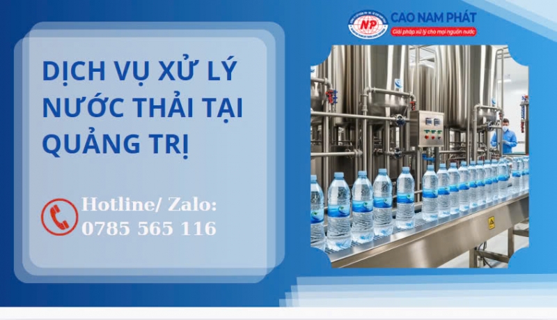 Xử lý nước thải tại Quảng Trị